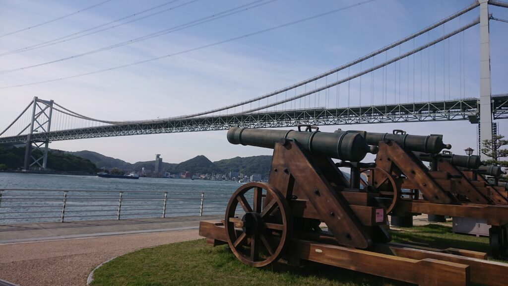 下関から関門橋